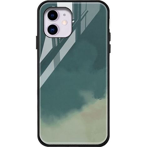 Coque arrière rigide en verre pour Xiaomi 12 Pro - Marbre vert - Étui de protection