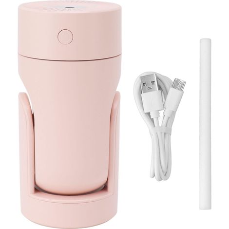 Mini humidificateur portable USB à brume fraîche - Rose - Idéal pour la chambre, le bureau, la voiture et les voyages (1/5)