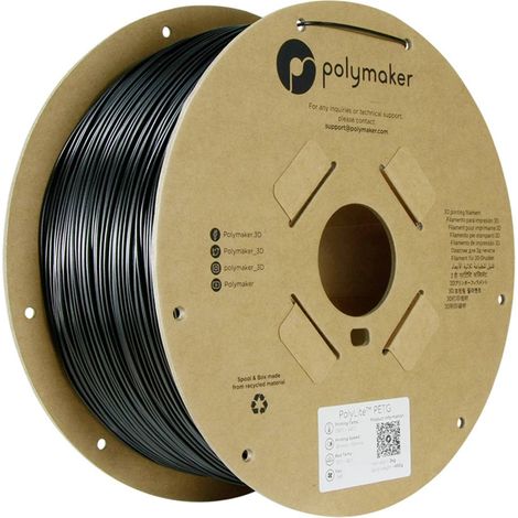 Polymaker PB01043 Filamento per stampante 3D PETG resistente al calore, Elevata resistenza alla trazione 1.75 mm 3000 g (1/5)