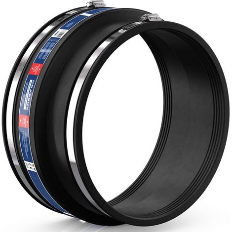 CR Adapterkupplung CAC 2908, bis 0,6 bar (265-290mm auf 235-260mm), EPDM / V2A (1/2)
