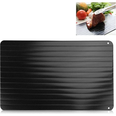Plateau De Degel - En Aluminium - Pour Viande Et Aliments Congelés - Surface Plane Non Adhésive - 30 x 20 cm - 1 Pièce (1/5)