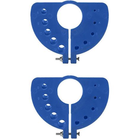 pièces Outil d'affûtage et de polissage pour forets de 3 à 12 mm, bleu-- (1/5)