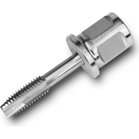 FEIN Gewindebohrer für Durchgangslöcher mit Adapter 3/4 in Weldon-Aufnahme, Gewinde M6, kurze Ausführung (1/2)