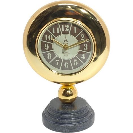 Table Clock - L17 x W13 x H25 cm