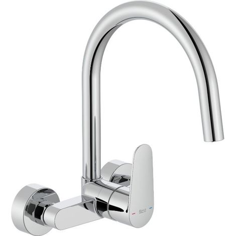 Roca Victoria Plus grifo monomando mural para cocina A5A764FC00