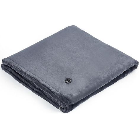 USB Electric Blanket, Flannel Heated Blanket, Home Dual-use Electric Heating Shawl, 85x150cm (1/4)