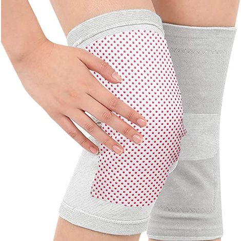 1 Paire de Genouillères Auto-Chauffantes, Soutien Articulaire, Protection pour Personnes Âgées, Bandes de Genou Chauffantes (1/5)