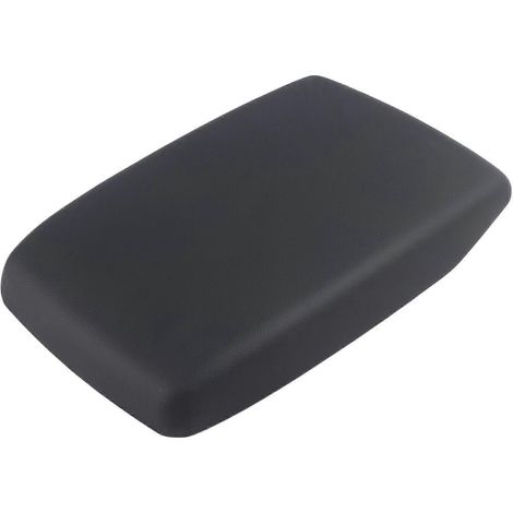 58905-48010 pour Toyota Highlander Kluger (modèles 2008-2013) - Couvercle d'accoudoir en cuir PU noir - Pièce de rechange pour console centrale (1/5)