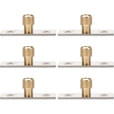 6 pièces Butée de rail pour porte coulissante (1/5)