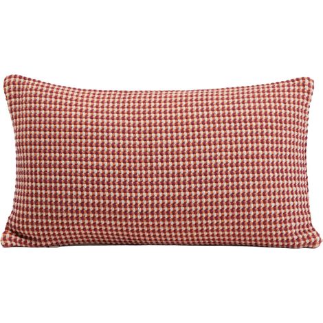 Housse de coussin 28x47 cm MADURA - Orange et violine - MIKENO (1/5)