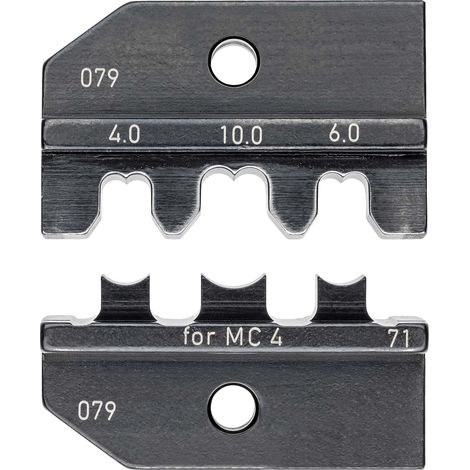 KNIPEX 97 49 71 Mordaza intercambiable para conectores para cables solares MC4® (Multi-Contact)
