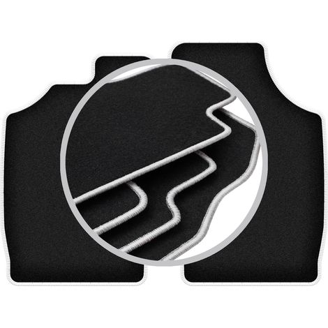 Carlux-silberne Automatten für: Daihatsu Cuore V Schrägheck (1997-2003) (1/5)