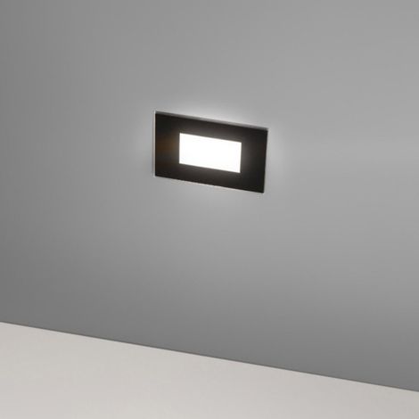 Segnapasso incasso gea led ges2041 led ip66 120 gradi alluminio vetro 503