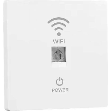 Wandmontiertes WLAN-Router-Panel mit 6 Zugangspunkten, 1000 Mbit/s – 86 Zugangspunkte mit 110–220-V-Netzteil für eine flächendeckende Mesh-Netzwerkabdeckung im ganzen Haus (1/5)