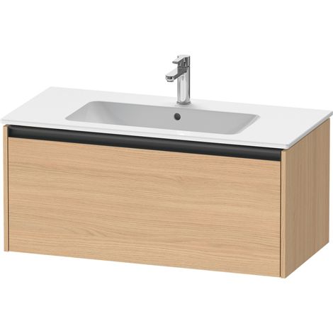 Duravit Ketho.2 bâti-support de lavabo suspendu, 1 tiroir,