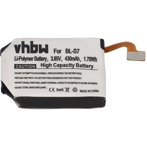 Akku kompatibel LG W200 wie BL-S7, 430mAh (1/5)