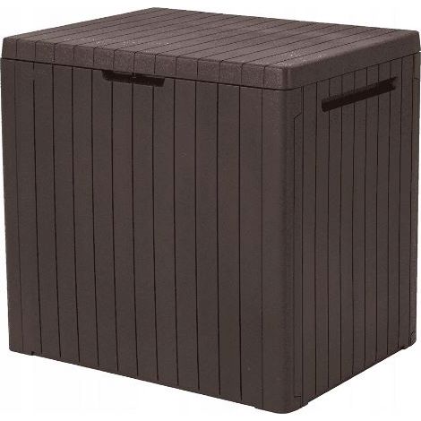 Keter City Storage 113L Gartenbox, braun