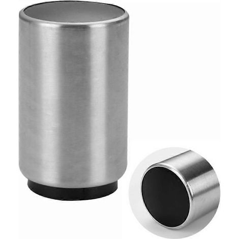 Automatischer Flaschenöffner aus Edelstahl für die Küche (1 Stück), tragbarer Kapselsammler – Silber (1/5)
