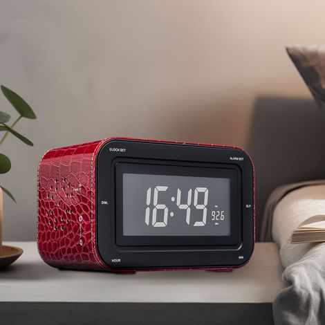 Kinder Radio Wecker LCD-Display Schlummerfunktion Lautsprecher Radio