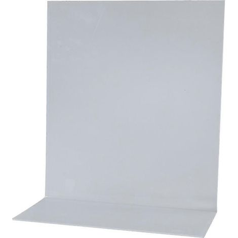 Séparateurs d'étagères en acrylique pour une organisation optimale de votre placard. Installation facile. (1/4)