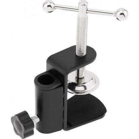 Support de table métallique fixe en porte-à-faux, support de fixation métallique pour lampes de table (1/5)