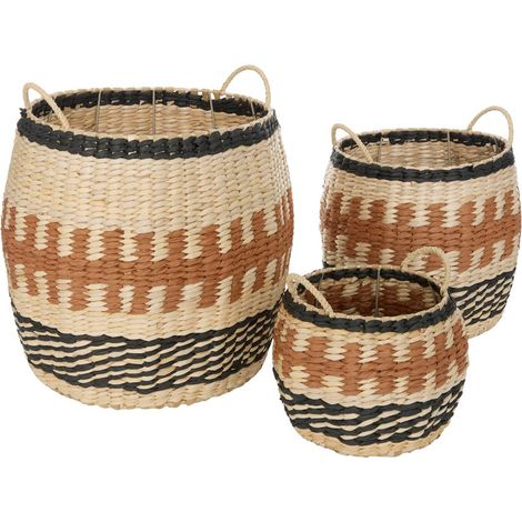 Cestini wonja arancione 32x32cm - Atmosphera créateur d'intérieur