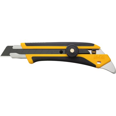 Olfa L-5 - X-series cutter, con de lama da 18 mm, de blocco ruota e de metallo duro in el manico