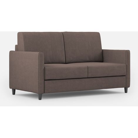 Divano 2 Posti 158x85x85 cm Karay in Tessuto Talpa (1/5)