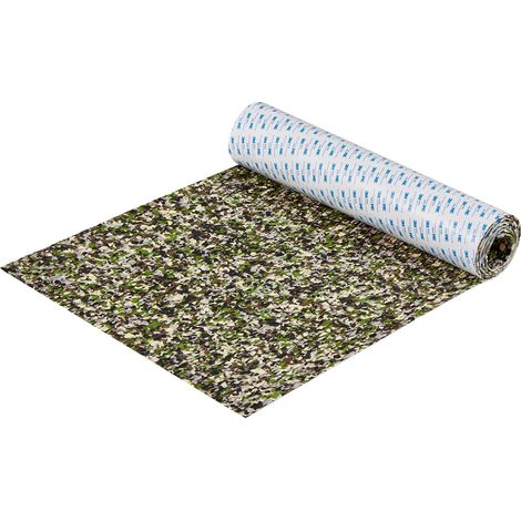 Revêtement de sol pour bateau en mousse EVA 2400 x 600 mm, plancher revêtement sol autocollant antidérapant, 28 800 cm², 2 rouleaux de tapis marin pour bateaux, yacht, ponton, terrasse de kayak (1/5)