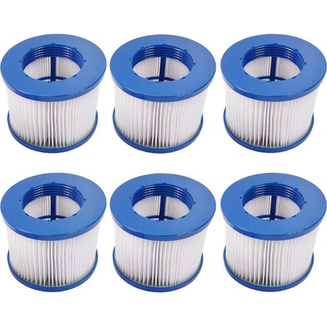 WATERCLIP Lot de 6 cartouches de filtres pour spa gonflable (1/2)