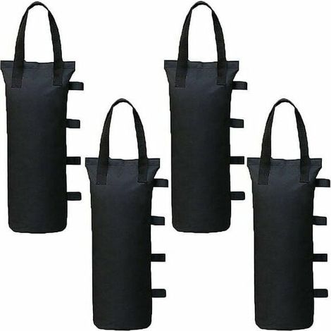 Juego de 4 pesas para gazebo y pabellón, bolsa de arena para patas, carpas parasol, sombrillas (1/5)