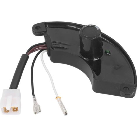 Régulateur de tension AVR 5kW, accessoire alternateur monophasé 6 fils, boîtier plastique courbé (sans tôle aluminium). (1/5)