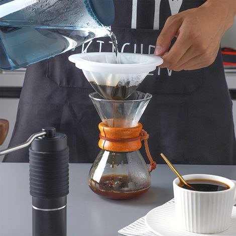 Mehrzweck-Getränkefilter, wiederverwendbar, Lebensmittelsieb, Beutel, Filter für Kaltbrühkaffee, Joghurt (1/5)