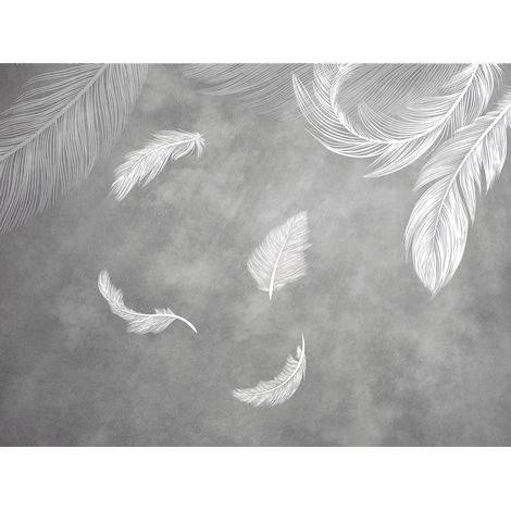 Papier peint panoramique - Plumes - 130 cm x 98 cm (1/2)