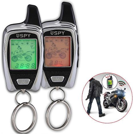 Système d'alarme antivol 12 V avec télécommande pour moto (1/5)