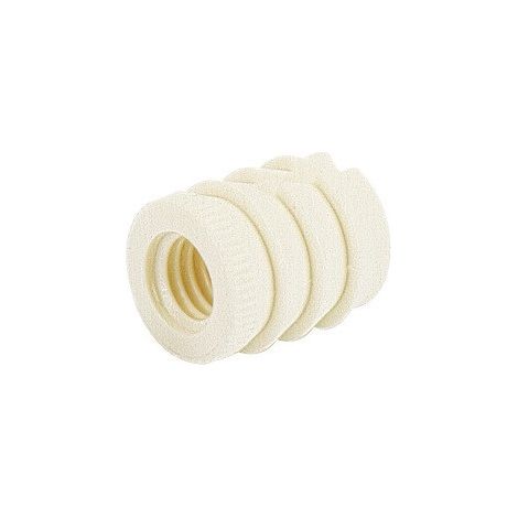 Zócalos No. 100 Ku. blanco D.10mm L.13mm IG M6 Hettich (Por 200)