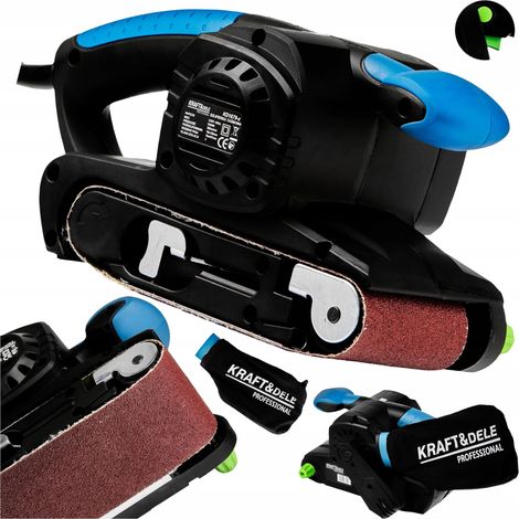 Lijadora de banda multifuncional con cable Kraft&Dele para madera, 1850 W, 230 V (1/5)