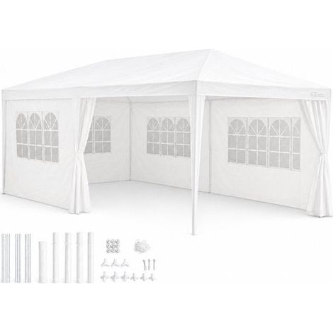 Kinzo Partytent Blanc H300xl600xL250cm (1/5)