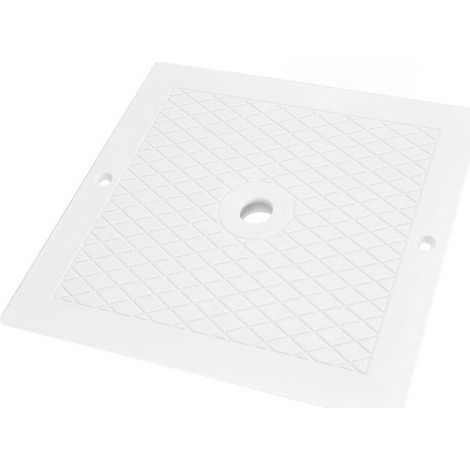 25.5cm Square Skimmer Cover, Easy to Install Effective Filtration Square Skimmer Cover for Swimming Pool Spa Pool Skimmer Cover, High Reliability (1/5)