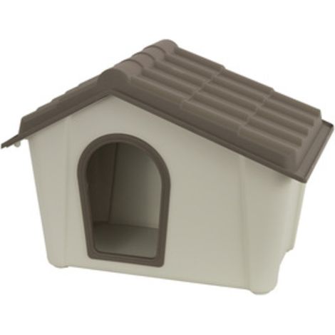 CUCCIA PER CANI RESINA 57X39,0X42,0 CM TORTORA BEIGE- ART PLAST- 3,0 pz
