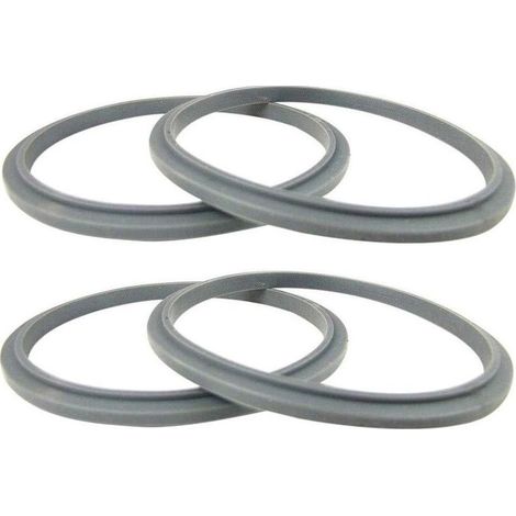 Accessoires pour presse-agrumes Nutri,Joint de couvercle Nutri Juicer,Joint d'étanchéité pour presse-agrumes Bague d'étanchéité blanche, pour presse-agrumes maison Nutri 600W/900W(4pc) (1/5)