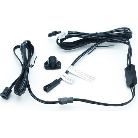 Interrupteur capteur LED armoire noir 60/100W 12-24V
