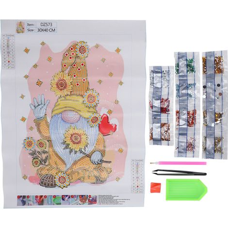 5D DIY Diamond Painting Home Decoration Ornament DIY Diamond Painting Tools Kits GiftDZ573 (1/5)