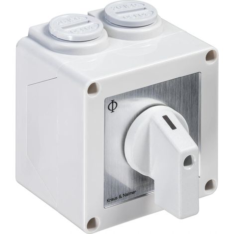 Schalter kraus-naimer ca10.a201.pfl1 2 Pol ip65