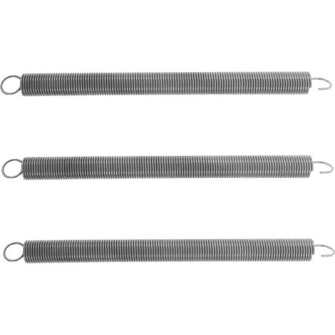 Pièces Détachées pour Échelles de Grenier Kit de 3 Ressorts Métalliques Multifonctions 2X20X250 MM en Acier Résistant à L'Usure Compatibles Escaliers Century et Autres pour (1/5)