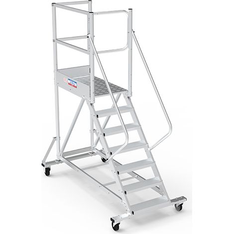 Piattaforma 7 gradini - Altezza massima di lavoro 3.40m - PTF107G-RSP (1/5)