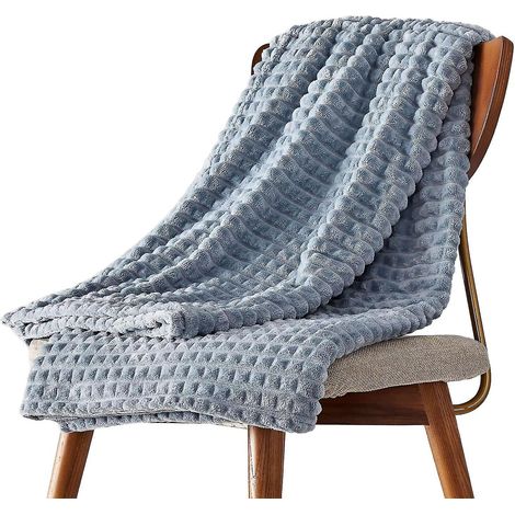 Elektrisch beheizbare Decke, 127 x 152 cm, weiches Fleece, 3 Heizstufen.