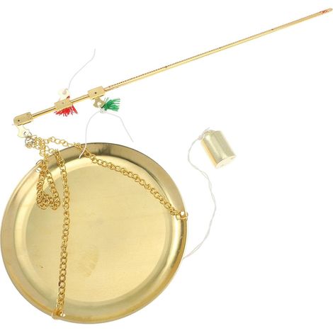 VILLCASE Balance Cuisine en Cuivre 500g Plaque Ronde (1/5)