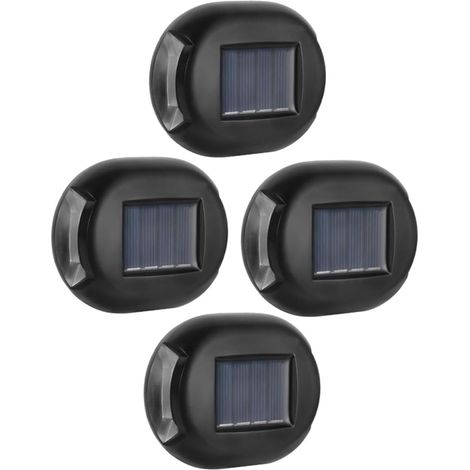Appliques murales solaires d'extérieur, lampes solaires à double tête étanches à lumière chaude, idéales pour les murs extérieurs de la terrasse du ja (1/5)