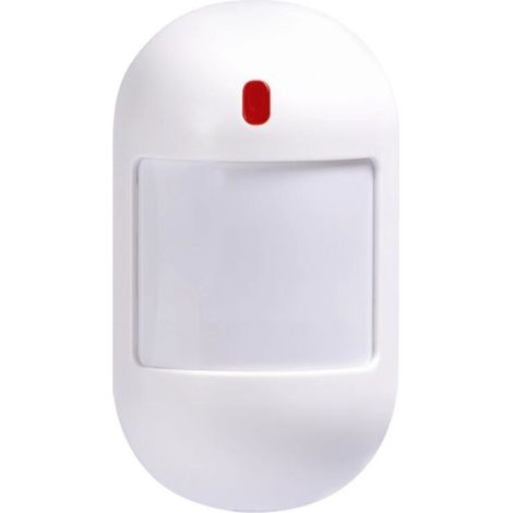 Détecteur infrarouge sans fil 433MHz Détecteur antivol Alarme Maison sans Fil sans Fil détection de mouvement infrarouge du corps humain, alarme infrarouge enfichable (1/4)
